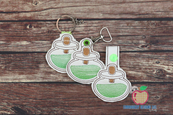 Alcohol Burner Keyfob Keychain ITH Review for Embroidery Sellers