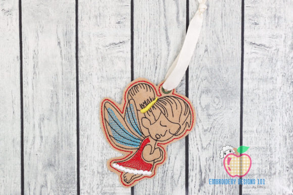 Beautiful Angel ITH Ornament Review for Boutique Sweatshirts