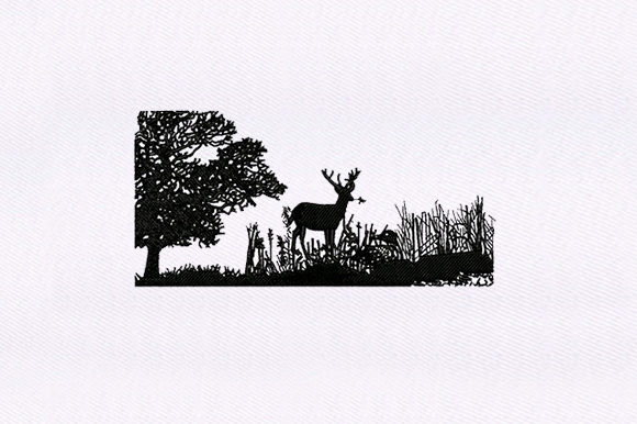 Forest Silhouette Embroidery Design Review