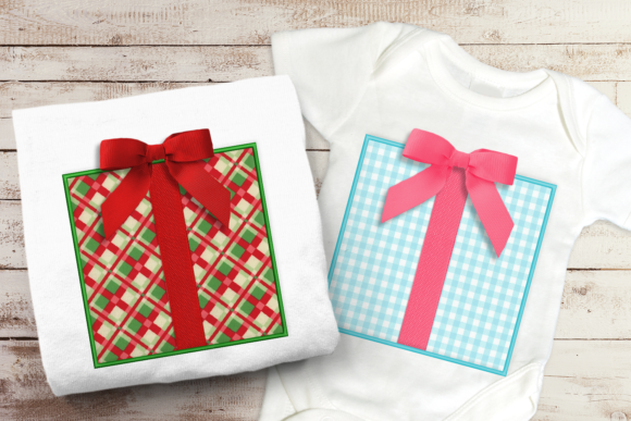 Gift Box with Real Ribbon Applique Review