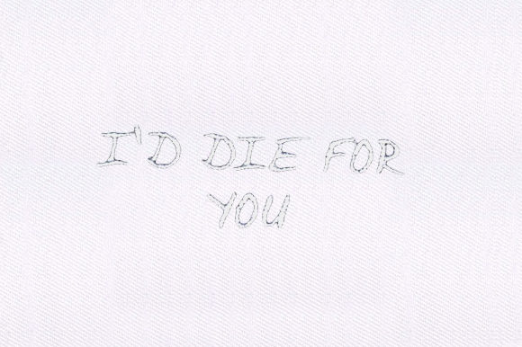 I’d Die for You Embroidery Design Review