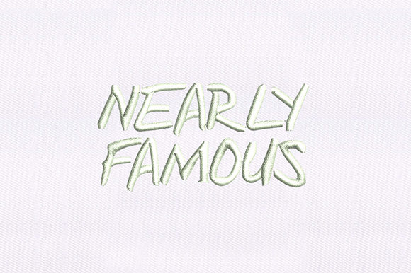 Nearly Famous Text: A Seasonal Embroidery Design Review