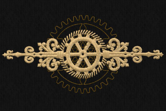 Steampunk Decoration Review for Sweatshirt Embroidery